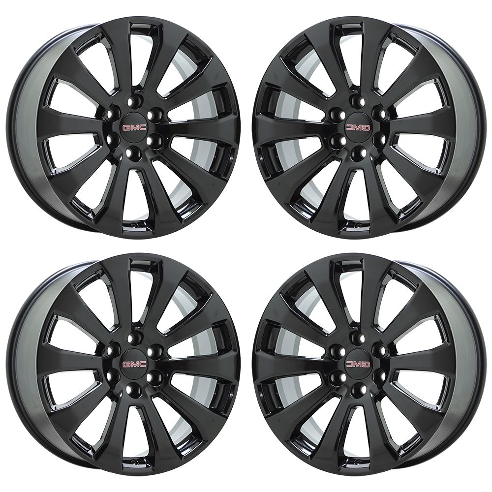22" Chevrolet Silverado Tahoe GMC Sierra 1500 Black wheels rims Factory OEM 5922